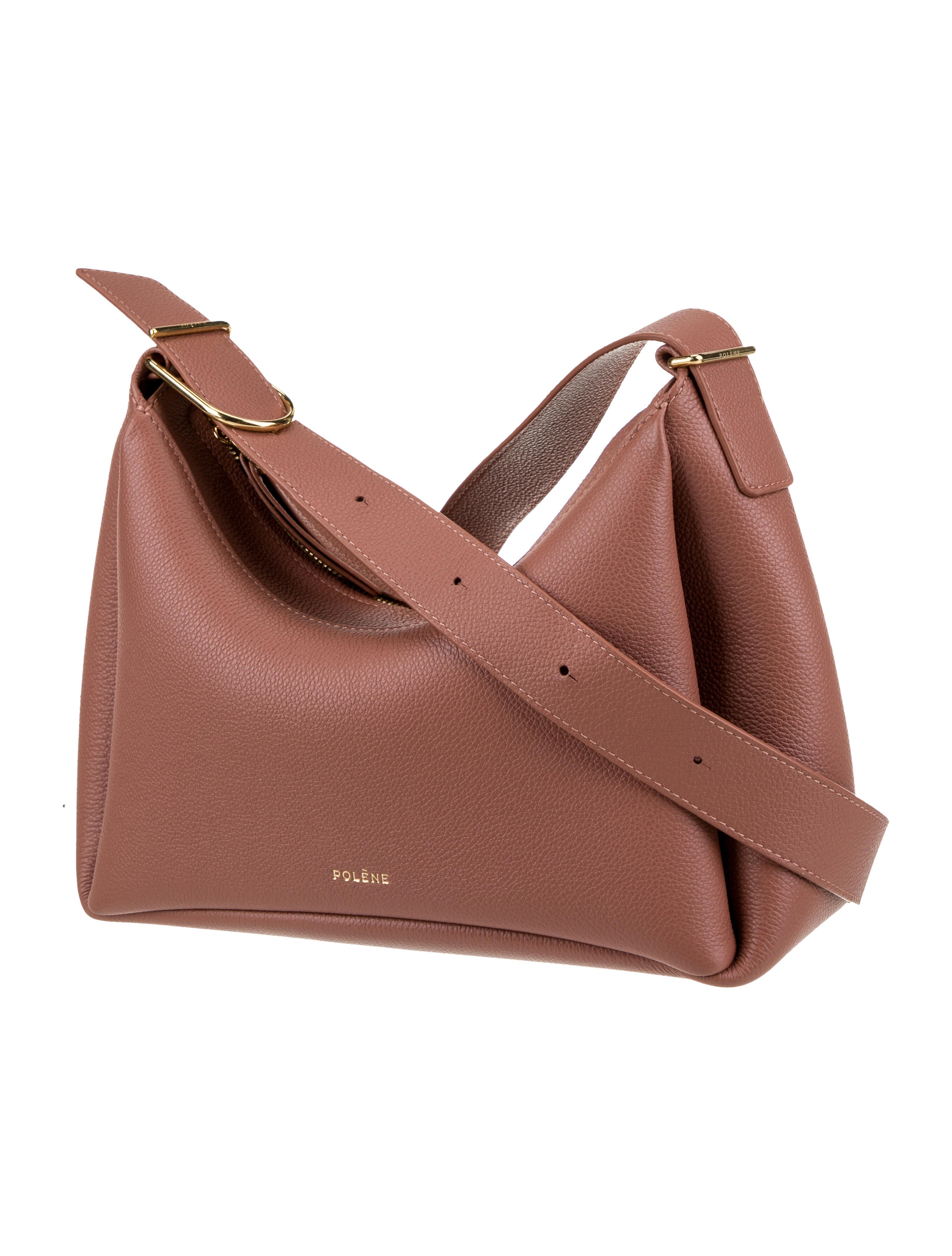 Polène Leather Shoulder Bag